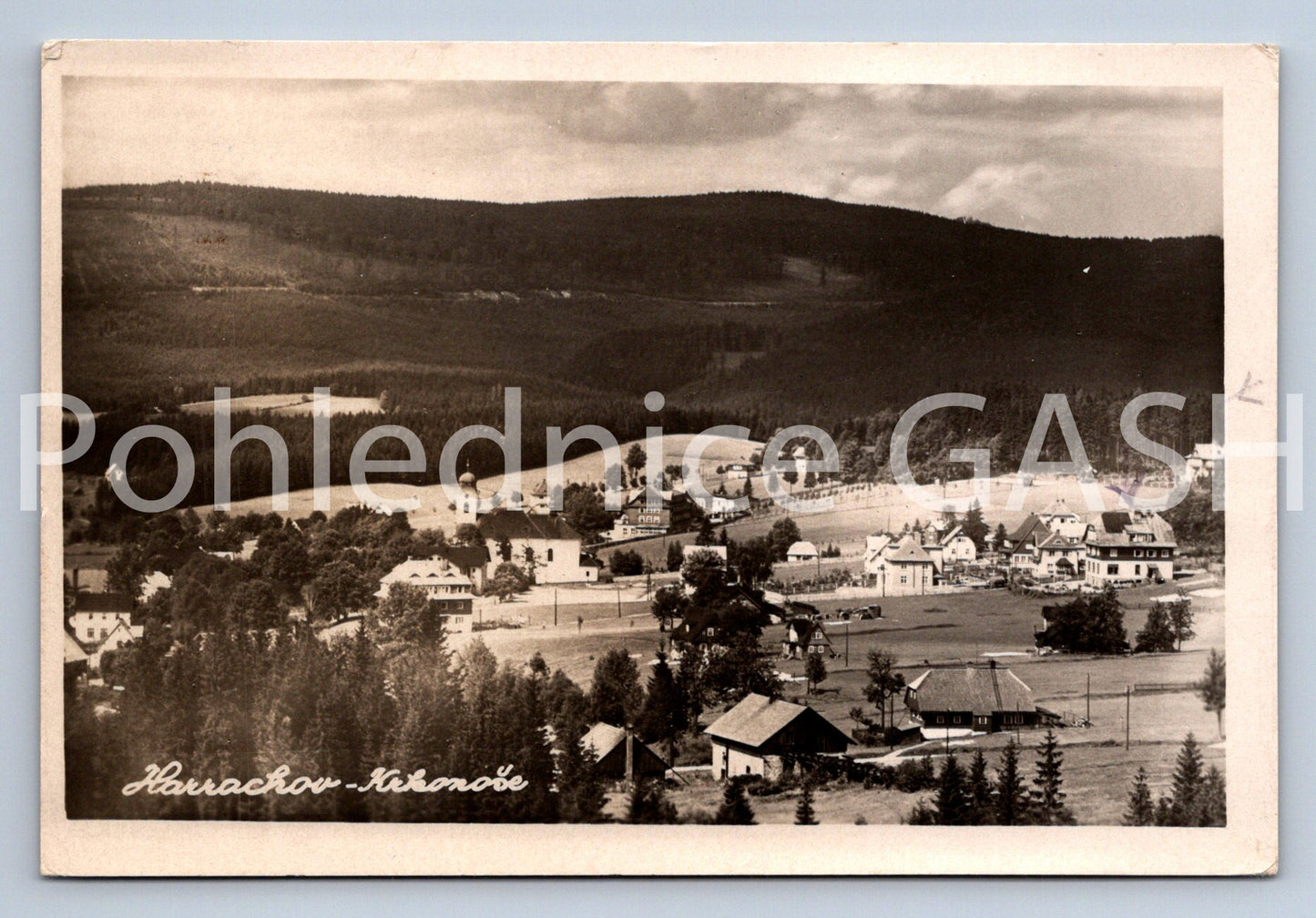 Pohlednice KRKONOŠE - HARRACHOV (ST11112)