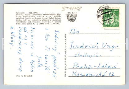 Pohlednice KRKONOŠE - STRÁŽNÉ (ST11118)