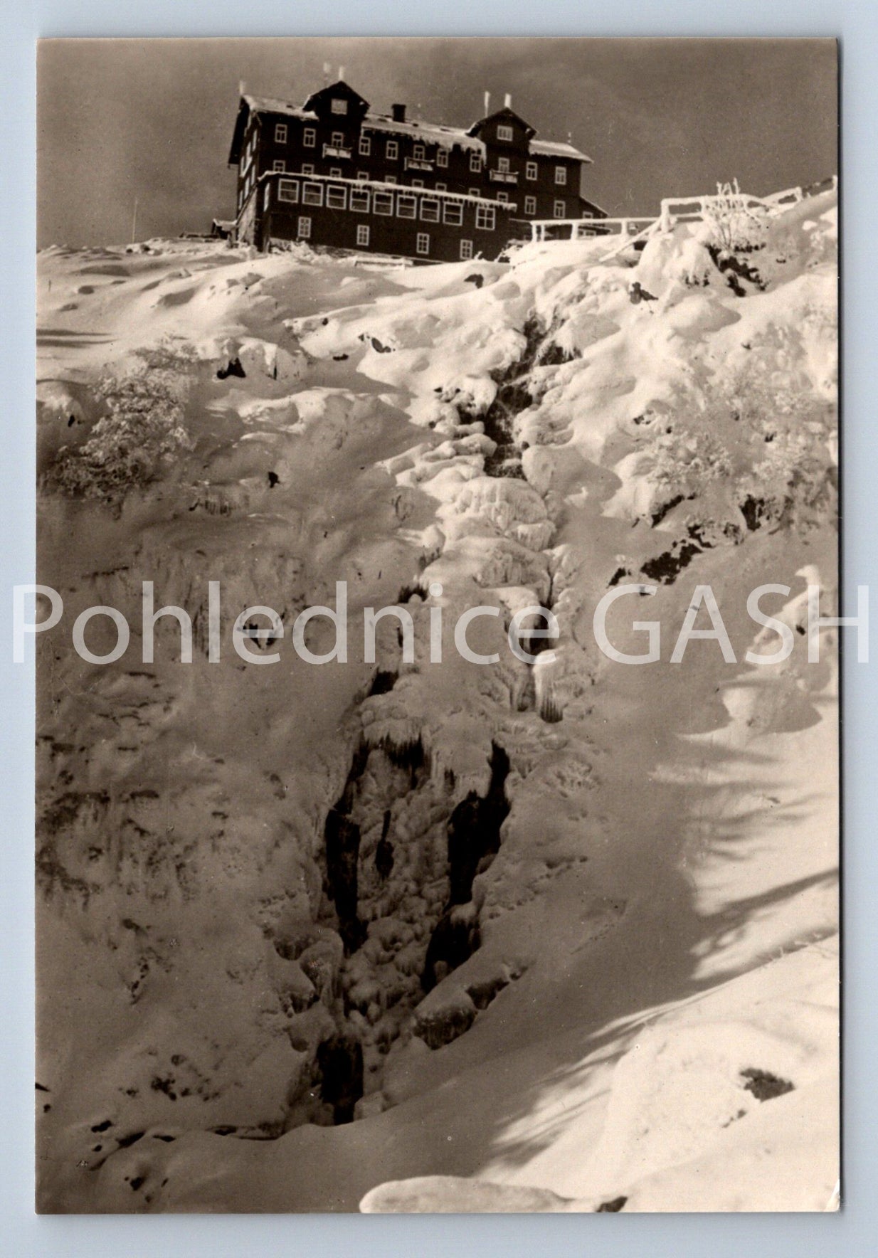 Pohlednice KRKONOŠE - LUČNÍ BOUDA (ST11129)