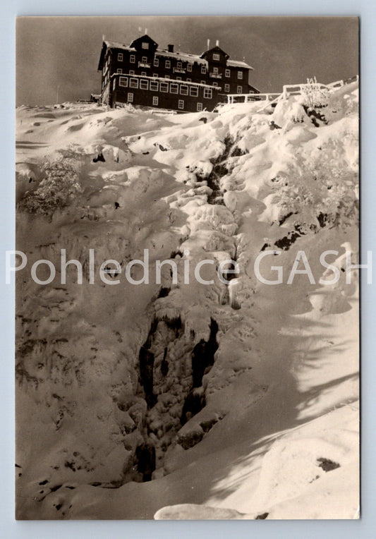 Pohlednice KRKONOŠE - LUČNÍ BOUDA (ST11129)