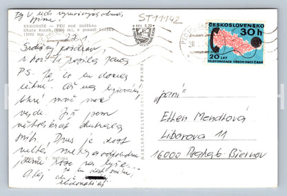 Pohlednice KRKONOŠE - PEC POD SNĚŽKOU (ST11142)