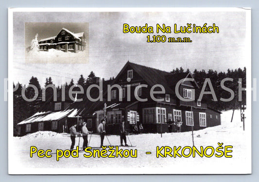 Pohlednice KRKONOŠE - PEC POD SNĚŽKOU (ST11157)