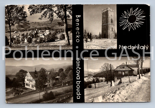 Pohlednice KRKONOŠE - BENECKO - KOLÁŽ (ST11160)