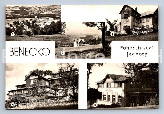 Pohlednice KRKONOŠE - BENECKO - KOLÁŽ (ST11161)
