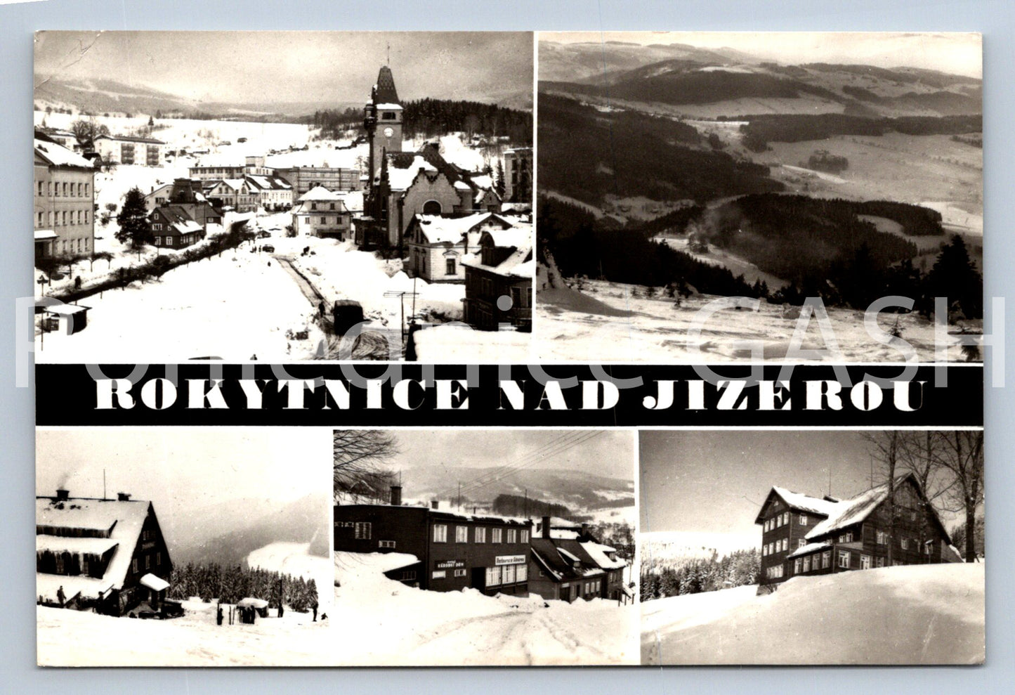 Pohlednice KRKONOŠE - ROKYTICE NAD JIZEROU (ST11210)
