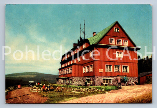 Pohlednice KRKONOŠE - PRAŽSKÁ BOUDA (ST11218)