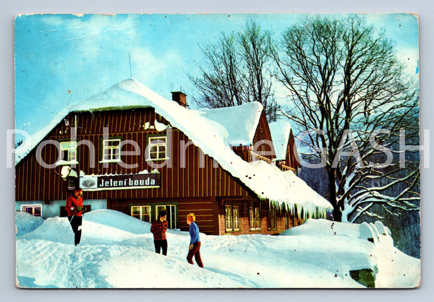 Pohlednice KRKONOŠE - JELENÍ BOUDA (ST11228)