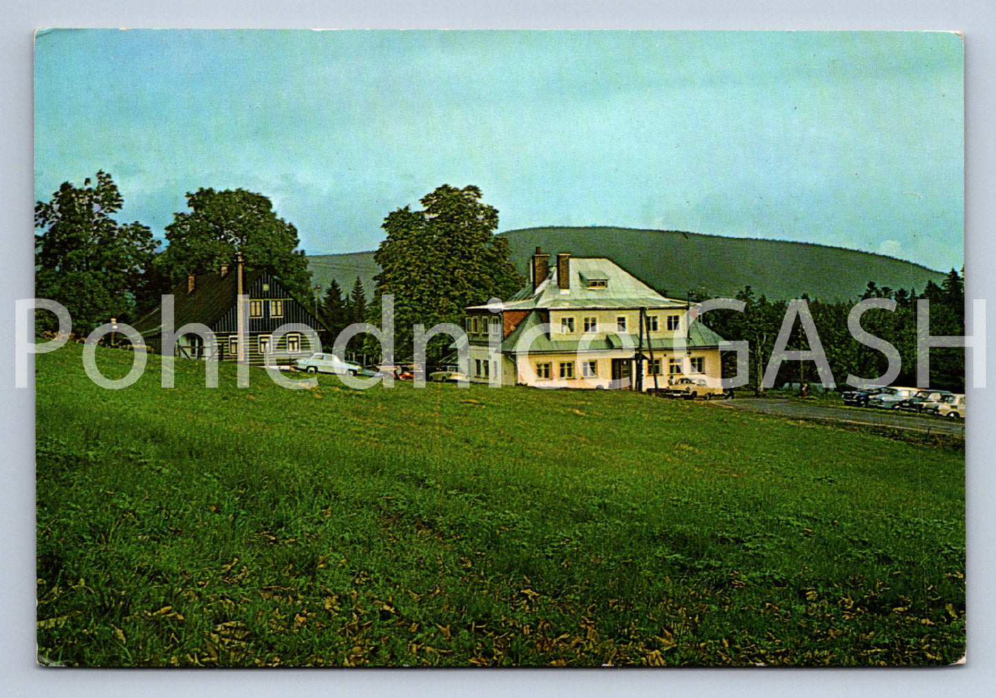 Pohlednice KRKONOŠE - CHATA REZEK (ST11233)