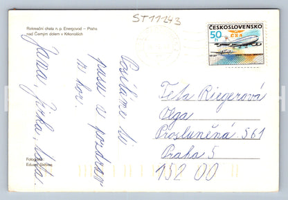Pohlednice REKREAČNÍ CHATA N. P. ENERGOVOD (ST11243)