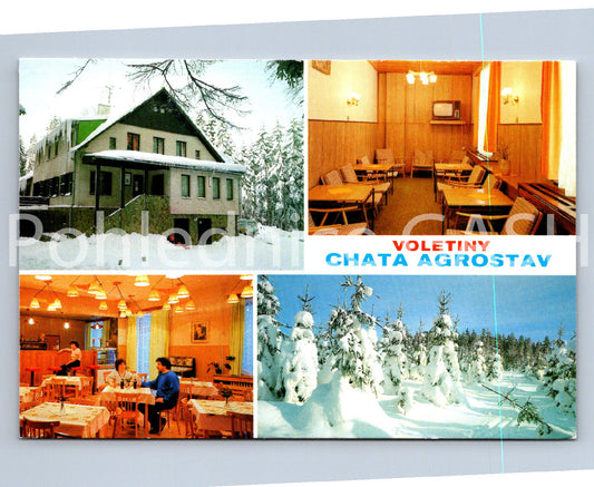 Pohlednice KRKONOŠE - ČAPKOVA CHATA - KOLÁŽ (ST11258)