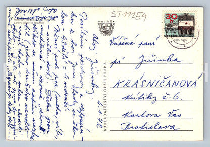Pohlednice KRKONOŠE - STRÁŽNÉ - LÁROVÉ BOUDY - KOLÁŽ (ST11259)