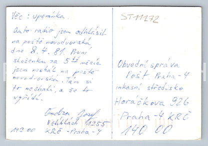 Pohlednice KRKONOŠE - BOUDA SNĚŽENKA (ST11272)