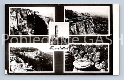 Pohlednice TISÁ - SNĚŽNÍK - KOLÁŽ (ST8760)