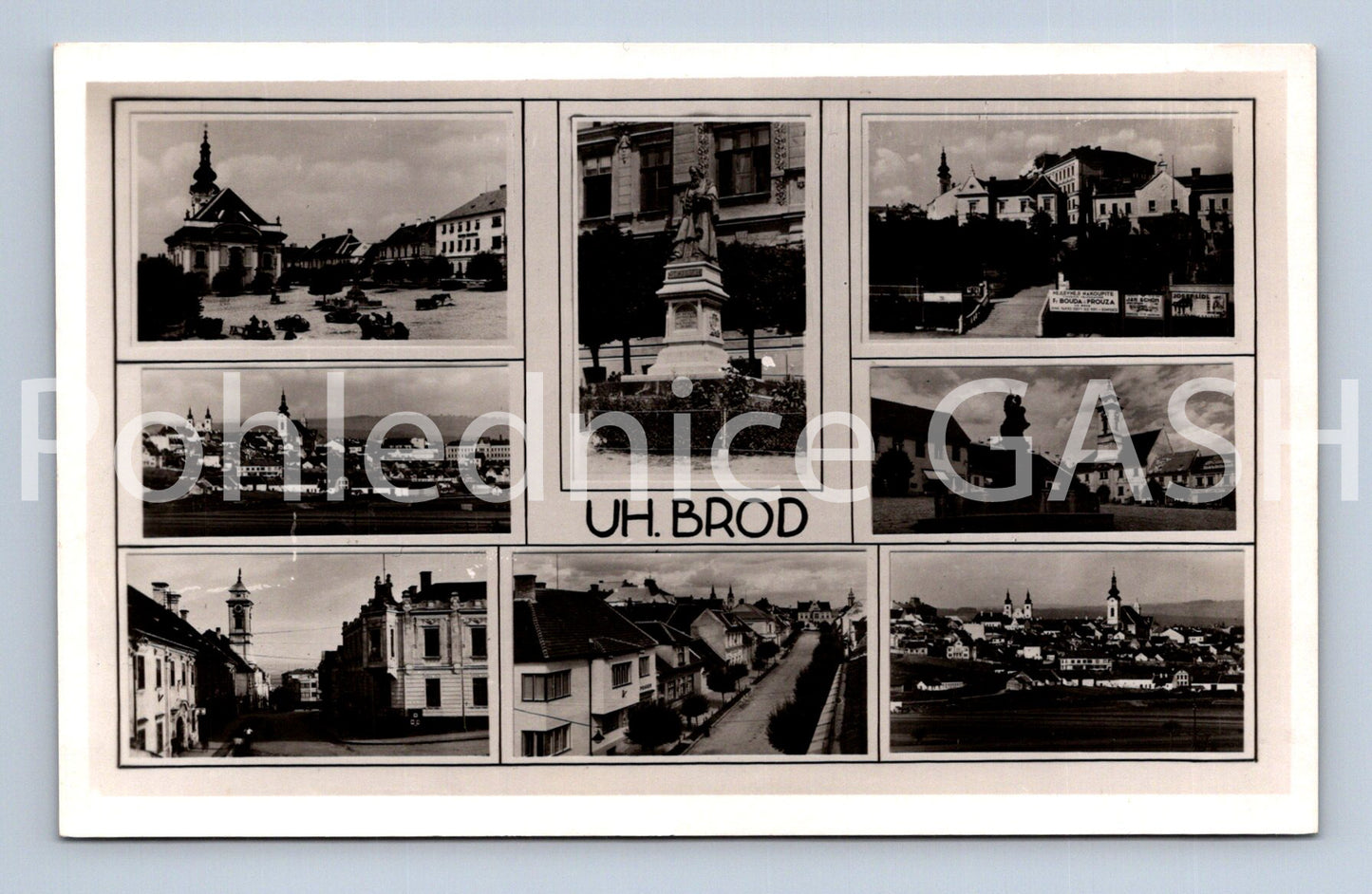 Pohlednice UHERSKÝ BROD - KOLÁŽ (ST8765)