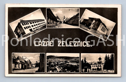 Pohlednice LÁZNĚ ŽELEZNICE - KOLÁŽ (ST8769)