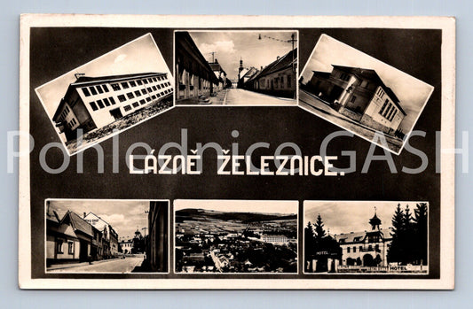 Pohlednice LÁZNĚ ŽELEZNICE - KOLÁŽ (ST8769)