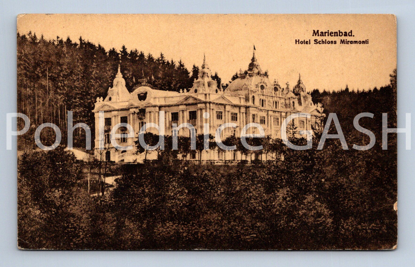 Pohlednice MARIÁNSKÉ LÁZNĚ (ST8773)