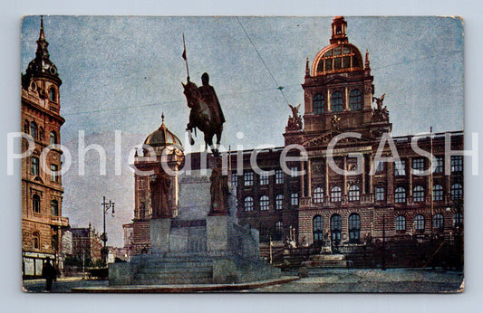 Pohlednice PRAHA - VÁCLAVSKÉ NÁMĚSTÍ (ST8780)