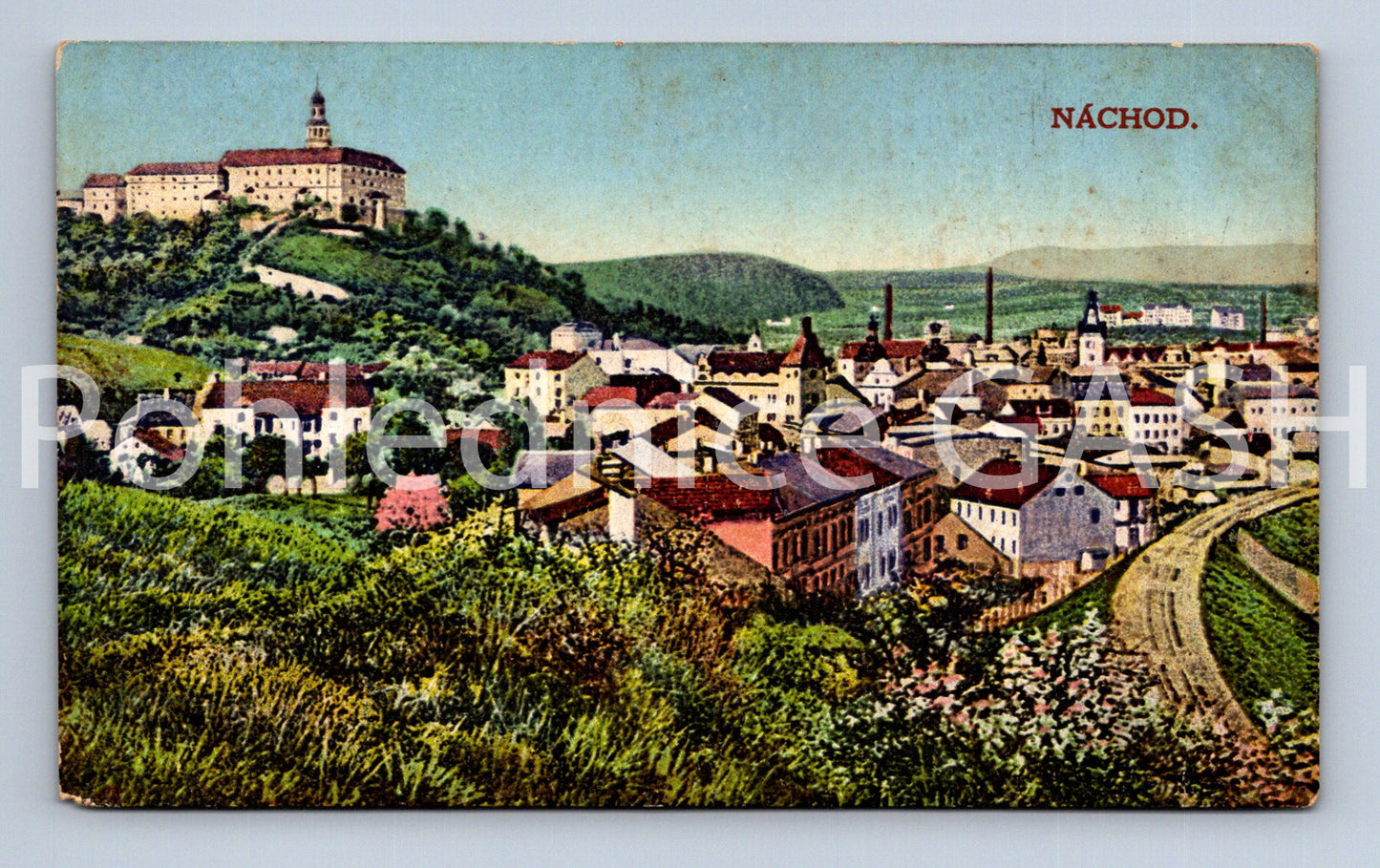 Pohlednice NÁCHOD (ST8781)