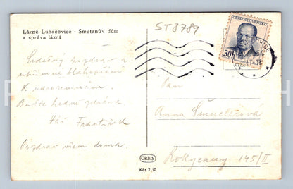 Pohlednice LÁZNĚ LUHAČOVICE (ST8789)