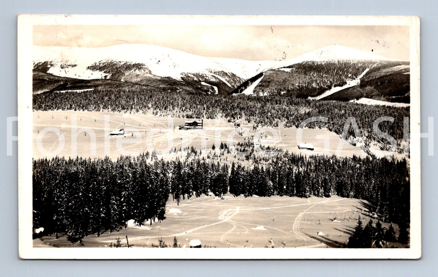 Pohlednice KRKONOŠE - KOLÍNSKÁ BOUDA (ST8795)