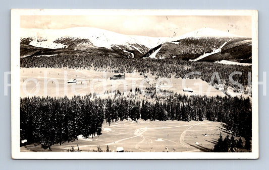 Pohlednice KRKONOŠE - KOLÍNSKÁ BOUDA (ST8795)