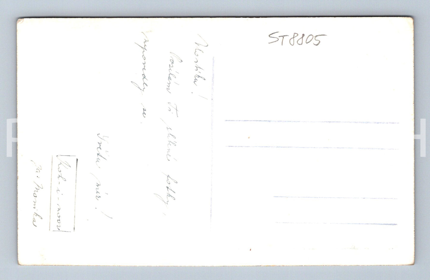 Pohlednice BELVEDER - KOLÁŽ (ST8805)