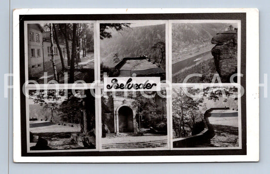 Pohlednice BELVEDER - KOLÁŽ (ST8805)