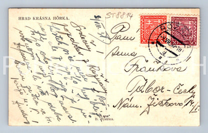 Pohlednice HRAD KRÁSNA HÓRKA (ST8814)