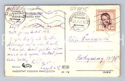 Pohlednice KRKONOŠE - ŠPINDLERŮV MLÝN (ST8815)