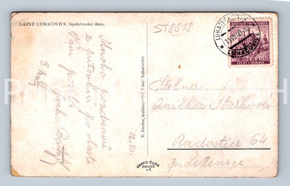 Pohlednice LÁZNĚ LUHAČOVICE (ST8818)