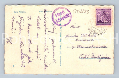 Pohlednice HRAD KŘIVOKLÁT (ST8823)