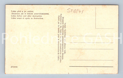 Pohlednice LIDICE (ST8841)
