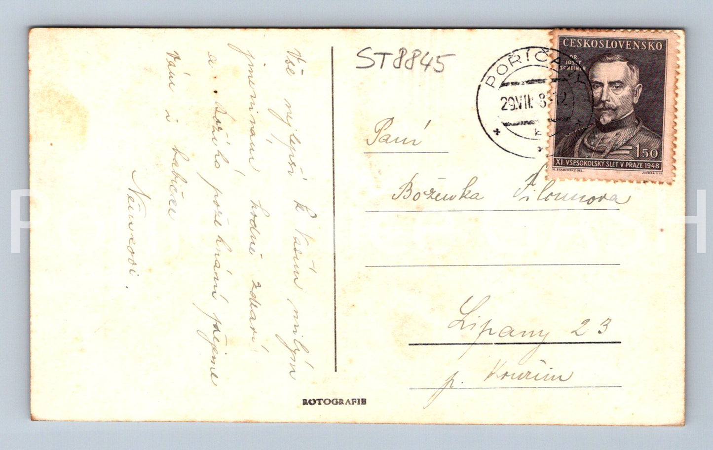 Pohlednice LIDICE (ST8845)