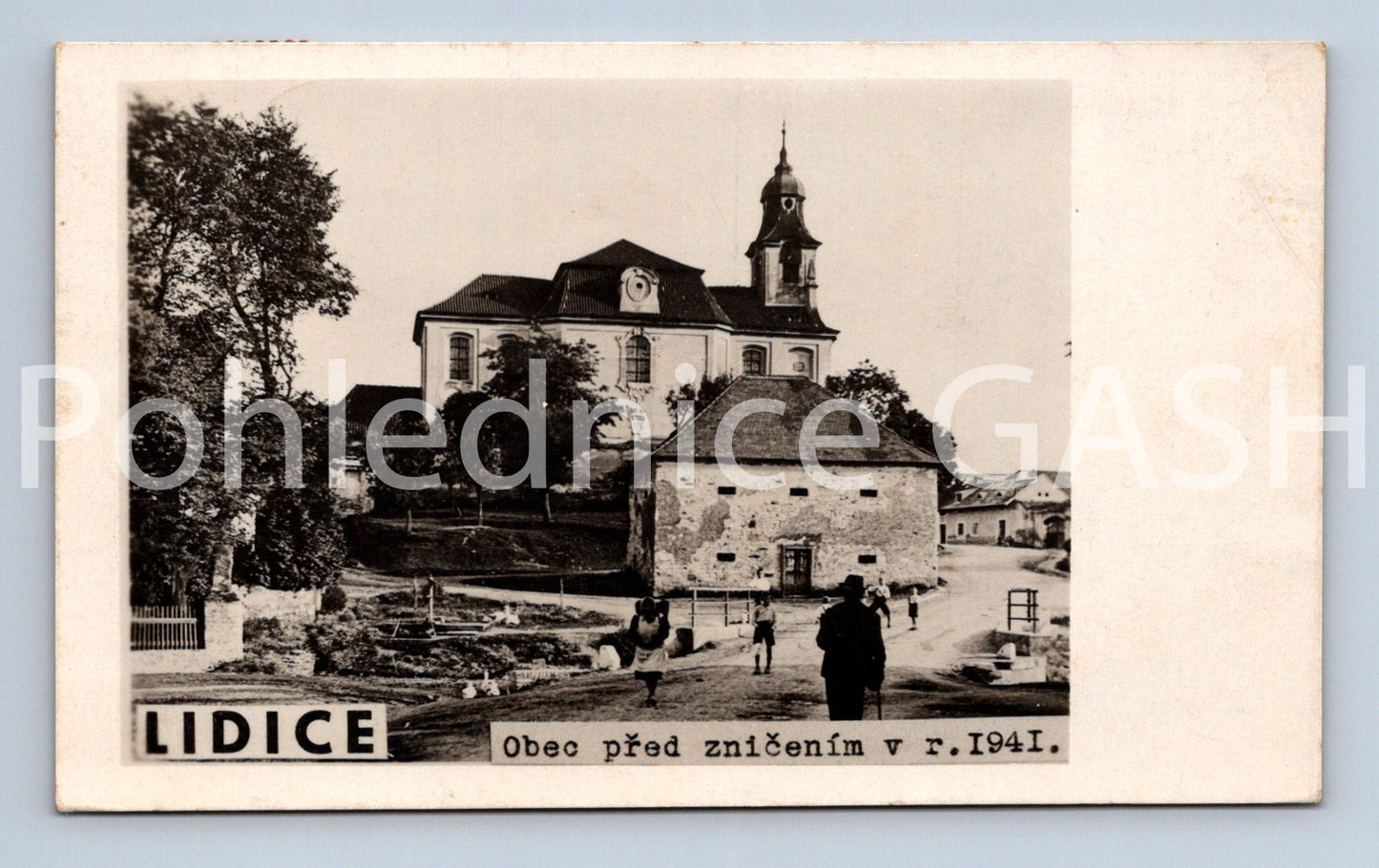 Pohlednice LIDICE (ST8845)