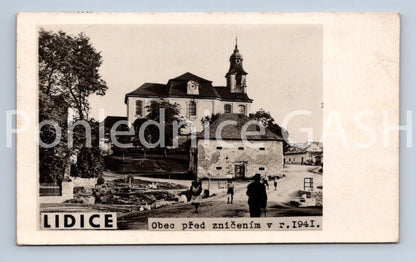Pohlednice LIDICE (ST8845)