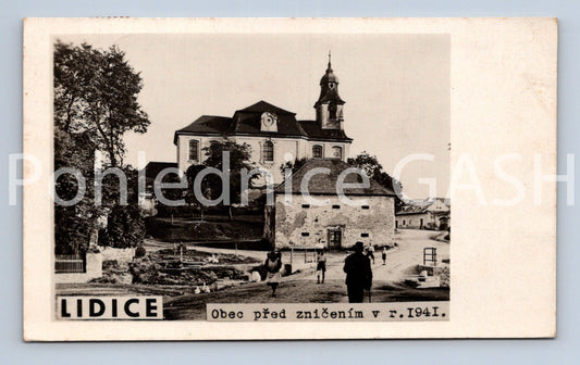 Pohlednice LIDICE (ST8845)