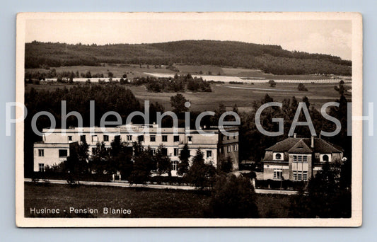 Pohlednice HUSINEC - PENSION BLANICE (ST8846)