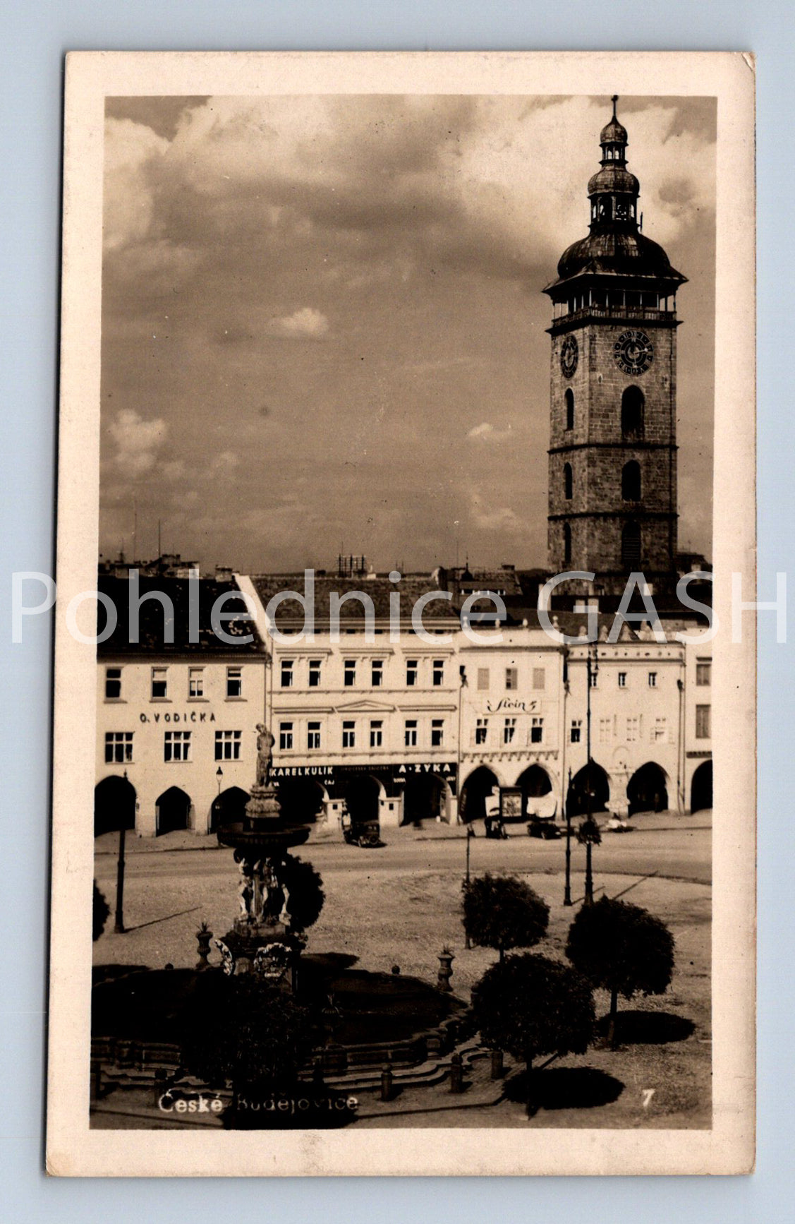 Pohlednice ČESKÉ BUDĚJOVICE (ST8852)