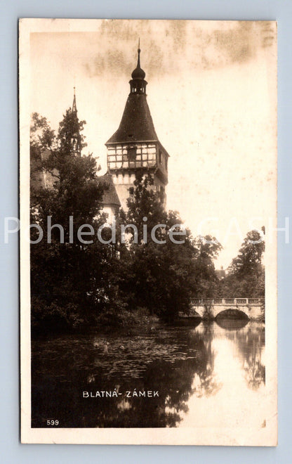 Pohlednice BLATNÁ ZÁMEK (ST8867)