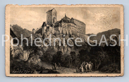 Pohlednice KARLŮV TÝN (ST8872)