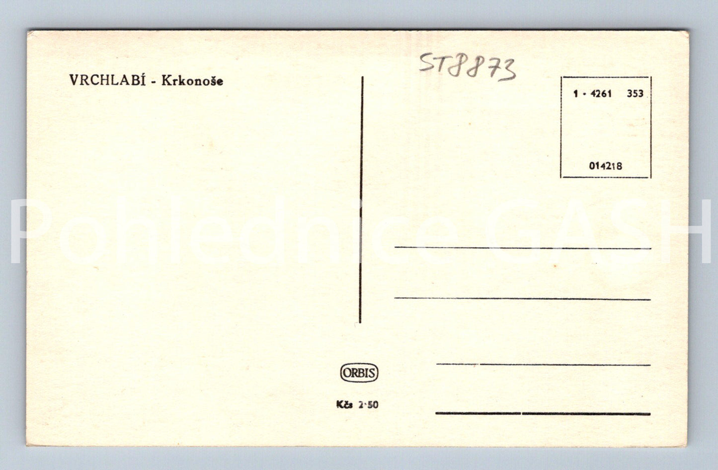 Pohlednice VRCHLABÍ (ST8873)
