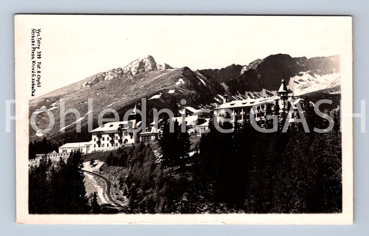 Pohlednice ŠTRBSKÉ PLESO (ST8887)