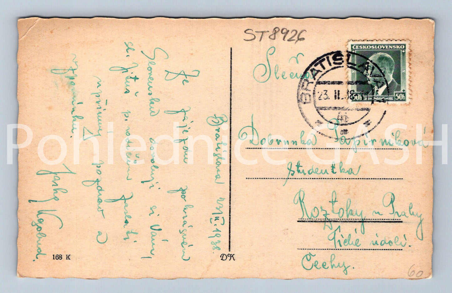 Pohlednice BRATISLAVA (ST8926)