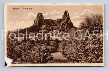 Pohlednice TROSKY - ČESKÝ RÁJ (ST8939)