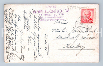 Pohlednice HORSKÝ HOTEL LUČNÍ BOUDA (ST8940)