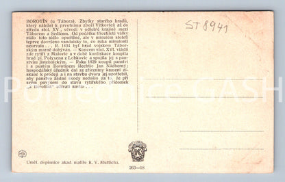Pohlednice BOROTÍN (ST8941)