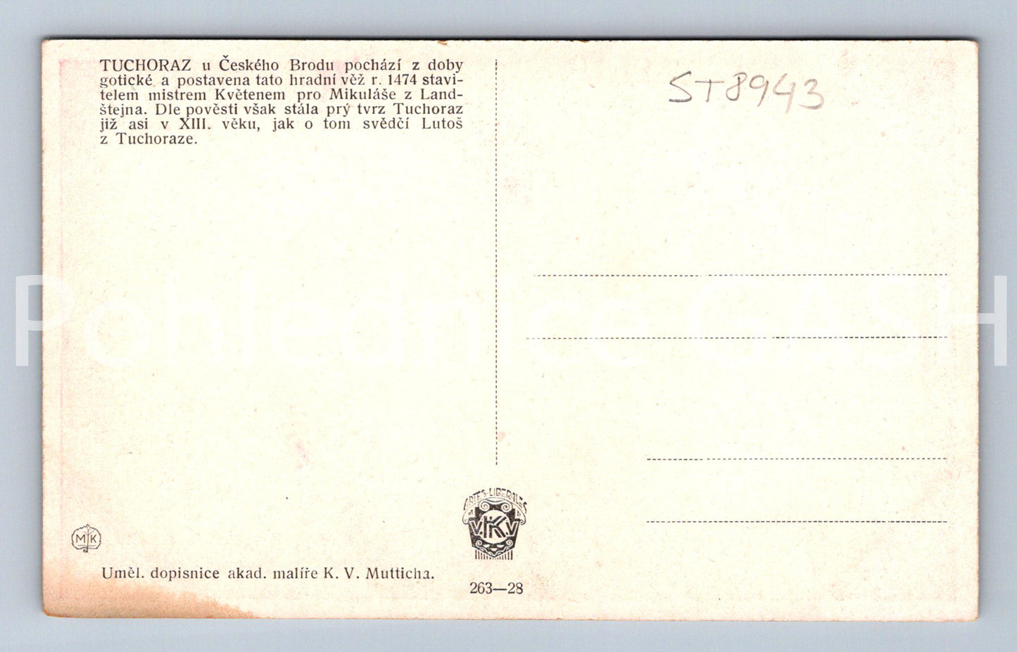 Pohlednice TUCHORAZ U ČESKÉHO BRODU (ST8943)