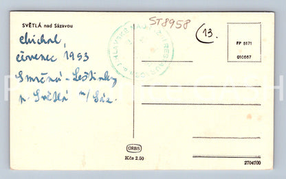Pohlednice SVĚTLÁ NAD SÁZAVOU (ST8958)
