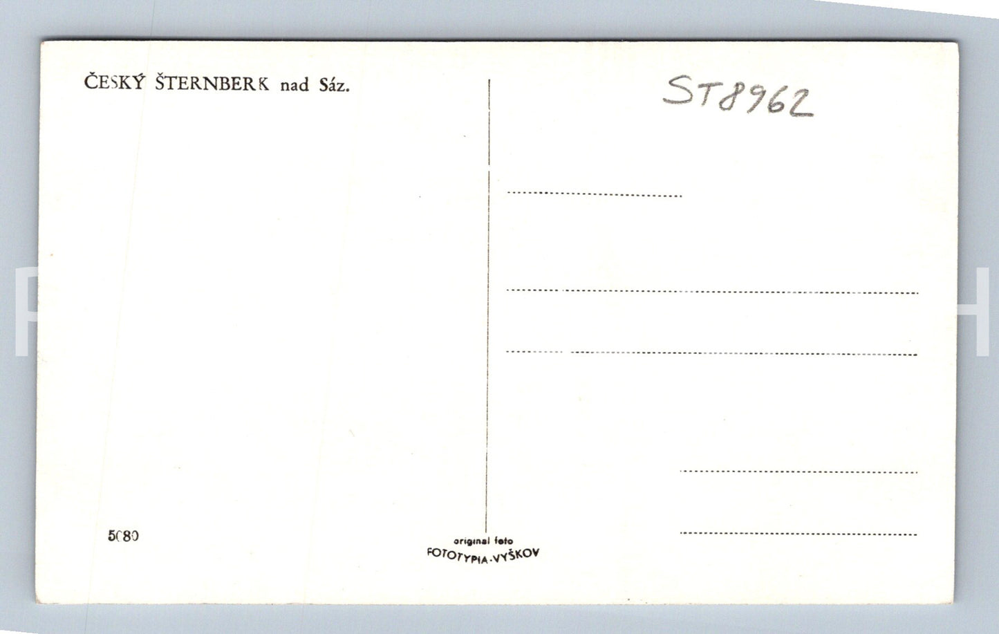 Pohlednice ČESKÝ ŠTERNBERK NAD SÁZAVOU (ST8962)